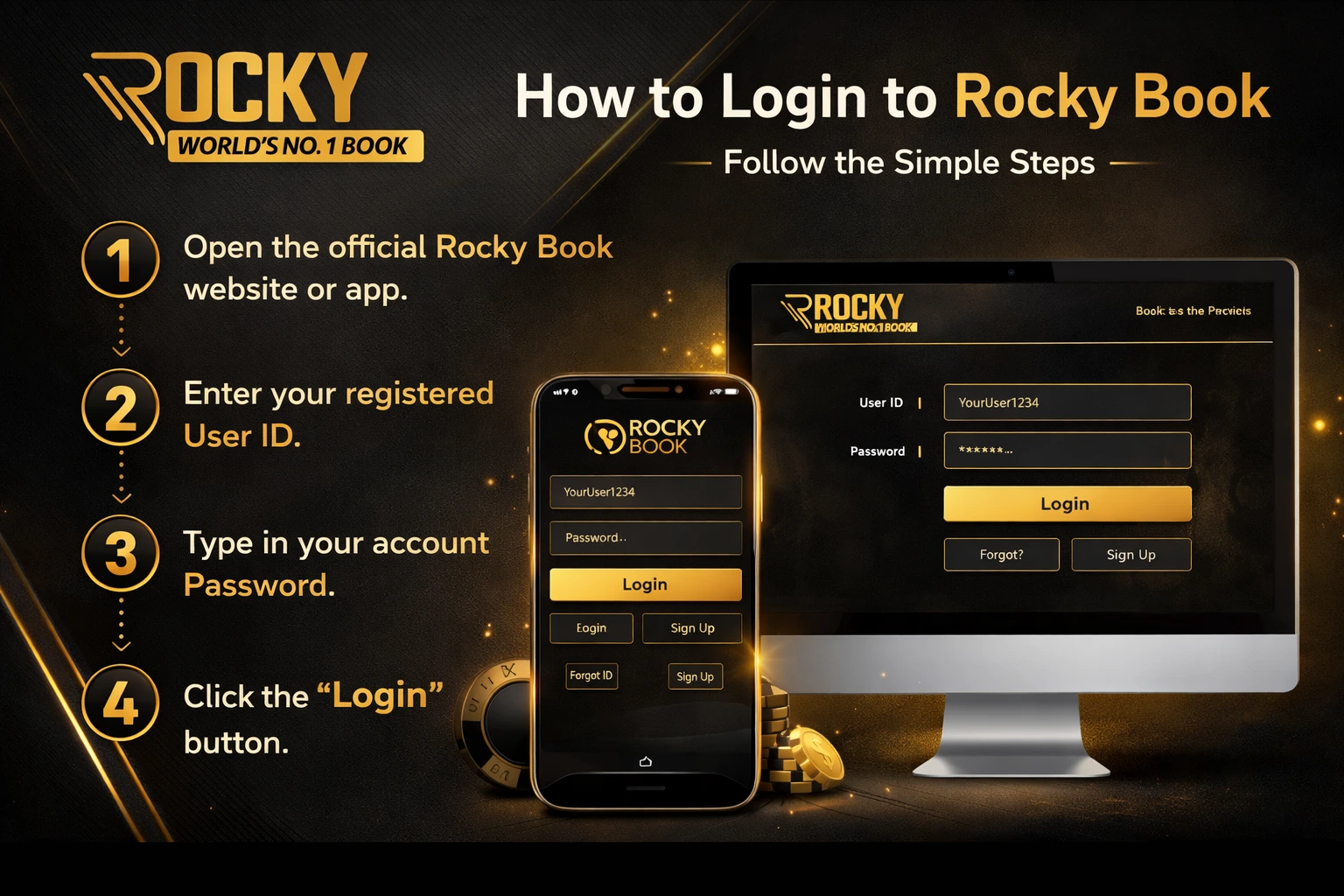 How to Login to Rocky Book Step by Step Guide