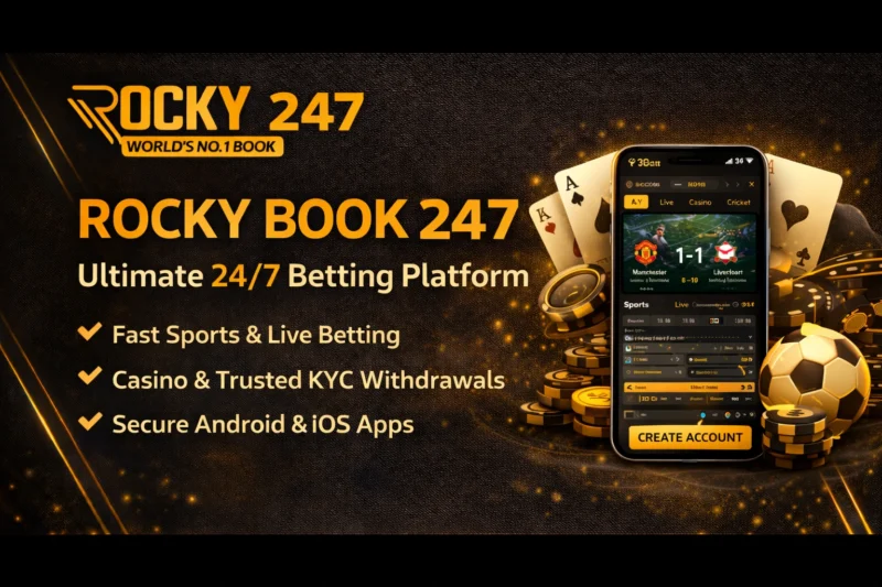 Rocky Book 247 Betting Platform – Live Sports Casino