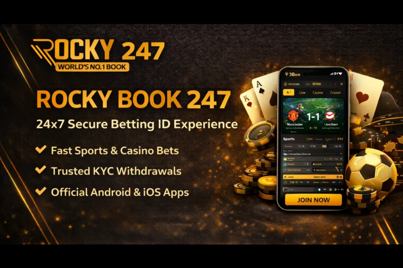 Rocky Book 247 Mobile App Android iOS Betting Platform