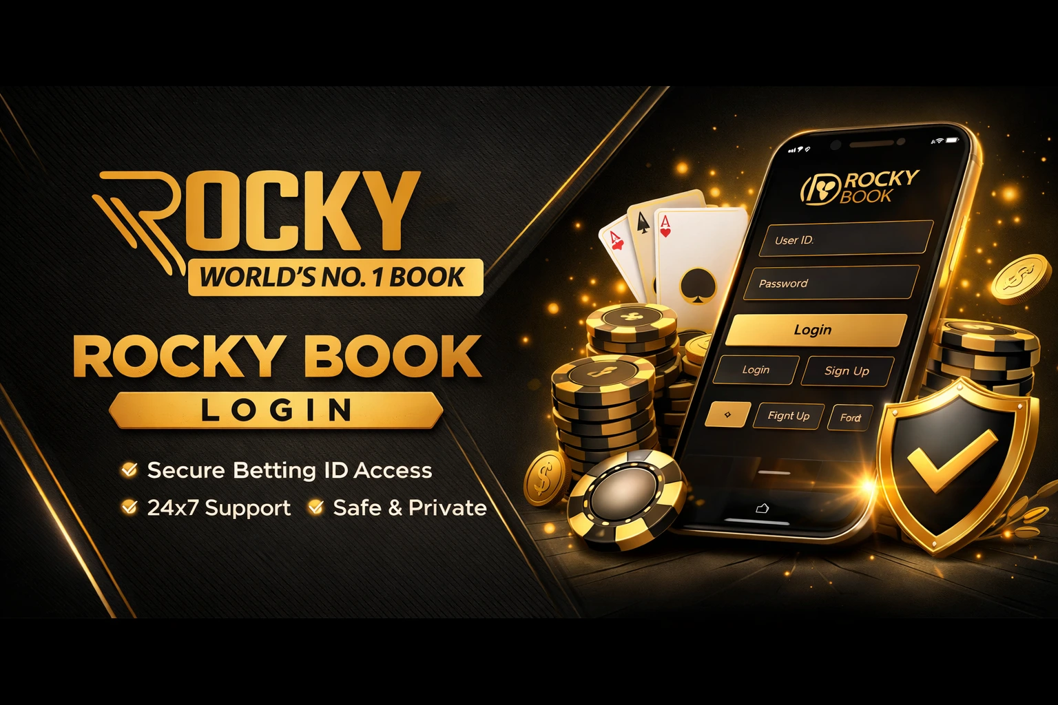 Rocky Book Login Official Secure Betting ID Access