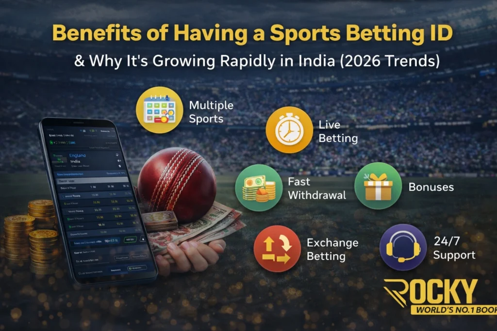 Benefits of Sports Betting ID in India – Live Betting & Fast Withdrawal