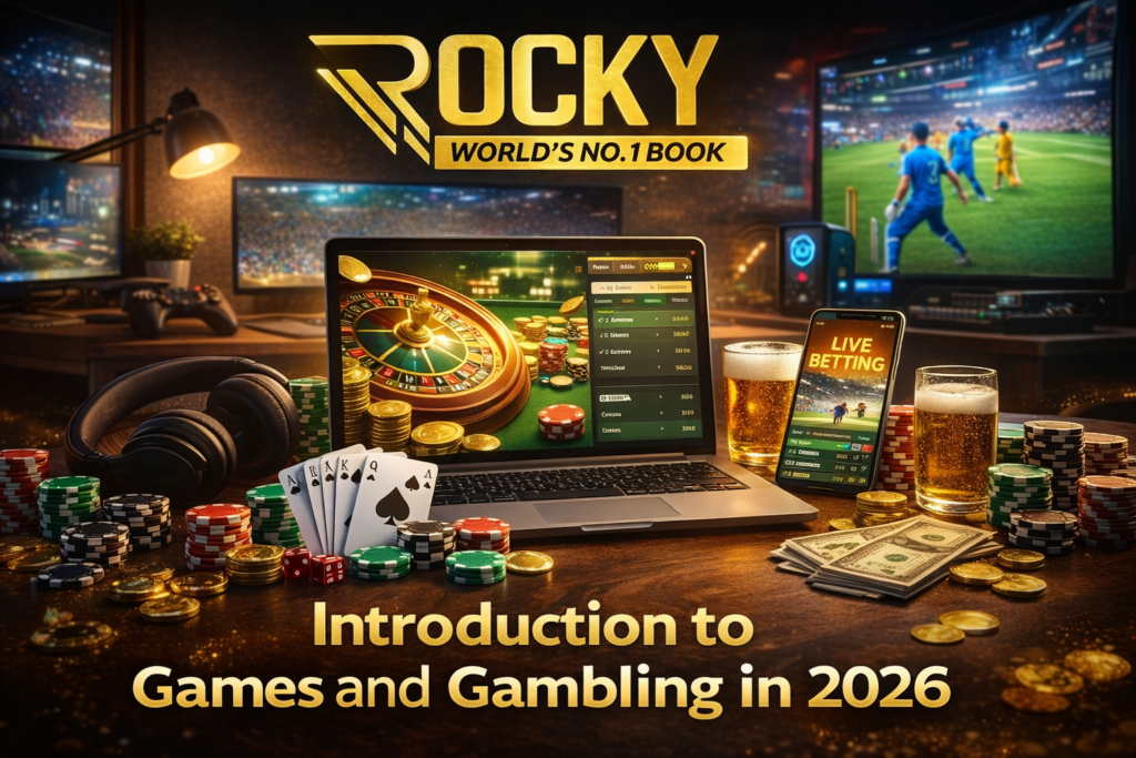 Games and Gambling in 2026 – Rocky World’s No.1 Book Online Casino and Sports Betting Platform