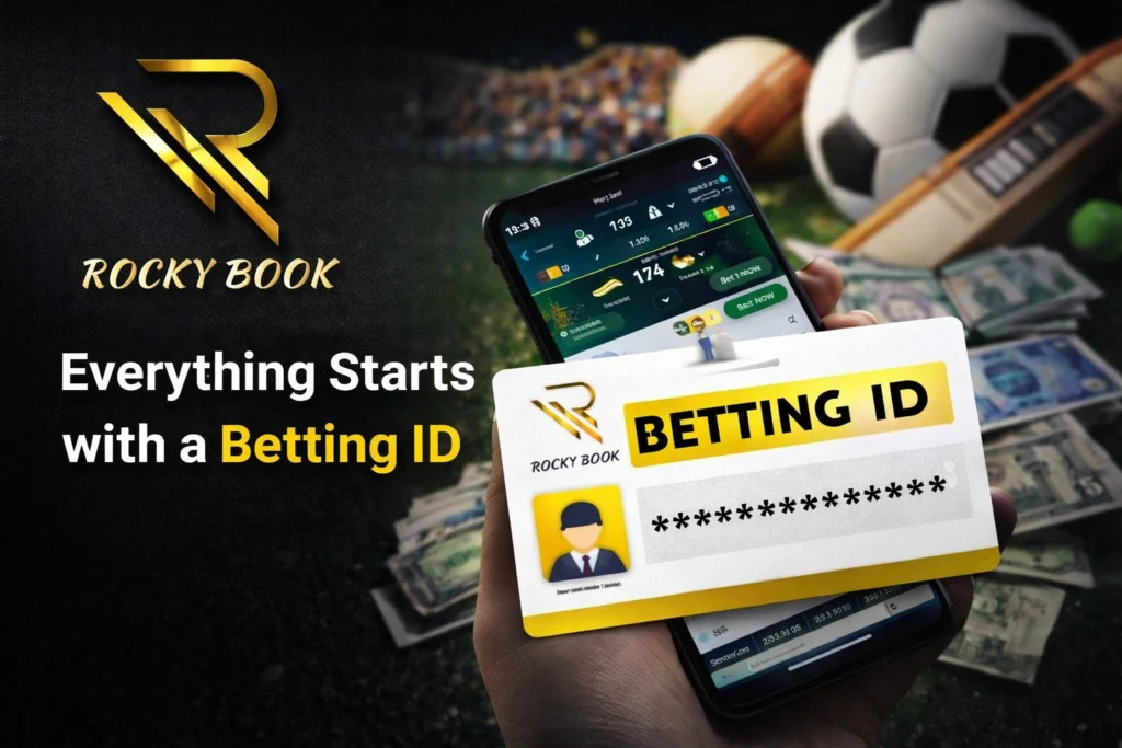 Rocky Book Betting ID online betting platform logo