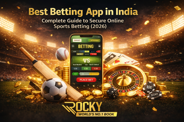 Best Betting App in India – Secure Sports Betting Platform Rocky Book