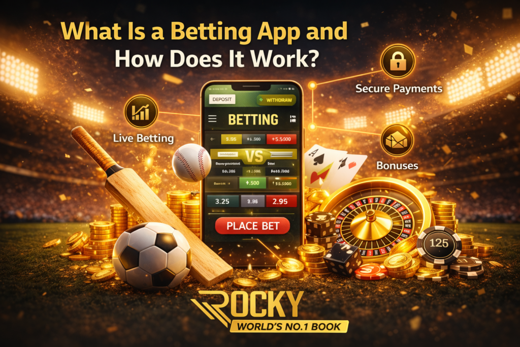 What is a betting app and how does it work – secure sports betting platform
