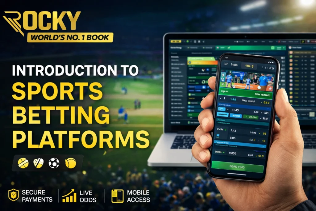Rocky World’s No 1 Book sports betting platform with live cricket odds and secure mobile betting
