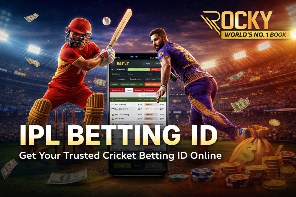 IPL Betting ID – Get Trusted Cricket Betting ID Online with Rocky Book