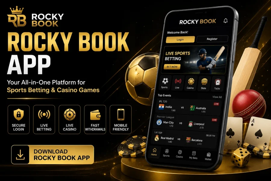 Rocky Book App Download secure sports betting and casino app